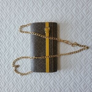 Nina Ricci Leather Printed Continental Long Wallet